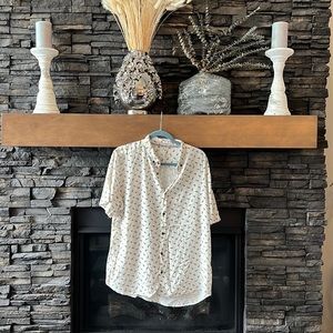 Easy breezy super lightweight casual button up